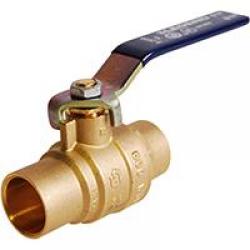BALL VALVE 1 1/4 CXC NO LEAD S-2000NL