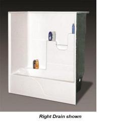TS-6032R WHT GEL TUB/SHWR
