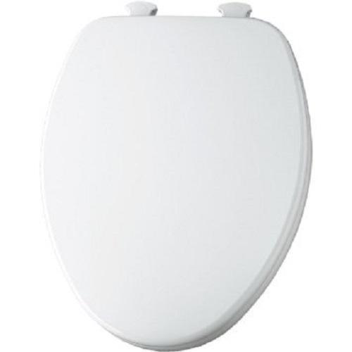 1500EC (000) WHITE ELONGATED EASY CLEAN WOOD SEAT