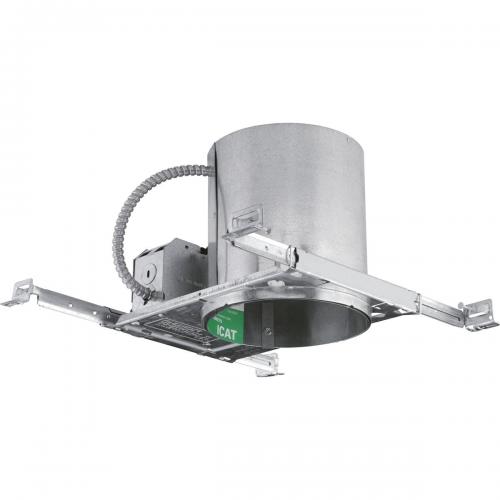 P806N-N-MD-ICAT  6 INCH INCANDESCENT NEW CONSTRUCTION AIR TIGHT IC AND NON IC HOUSING WITH QUICK CONNECTS